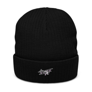 Travel Air: Golden Era Icon Atlantis Recycled Cuffed Beanie