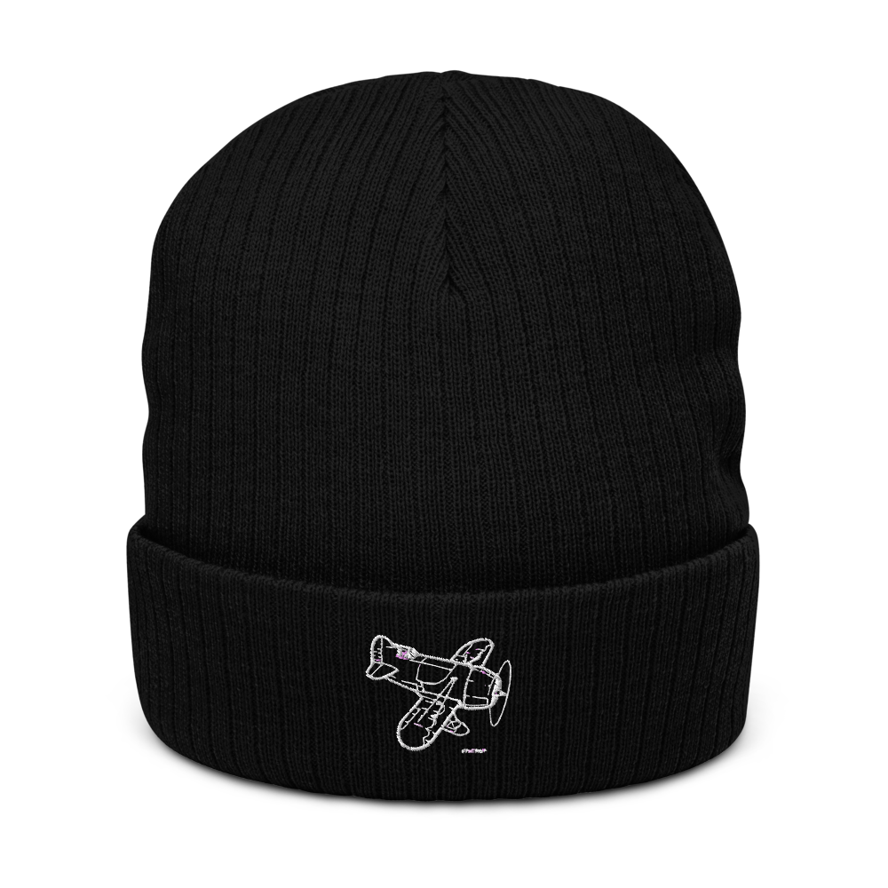 Gee Bee Super Sportster Legend Atlantis Recycled Cuffed Beanie 