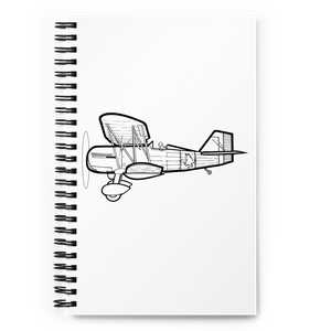 Curtiss P-6 Hawk Biplane Fighter Notebook