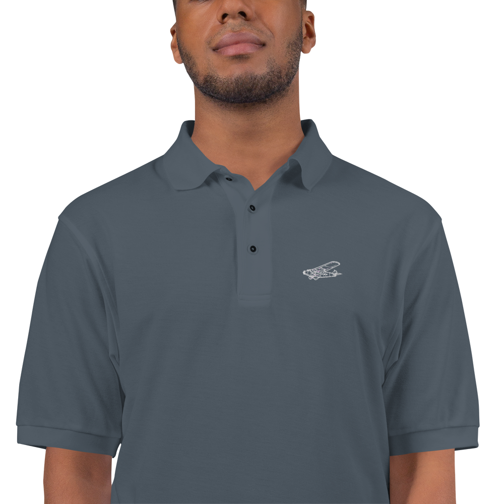Ford Tri-Motor: The Tin Goose Port Authority Embroidered Polo Shirt 