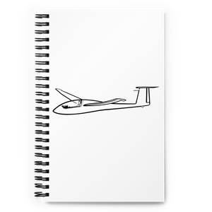 Schempp-Hirth Mini Nimbus Glider Notebook