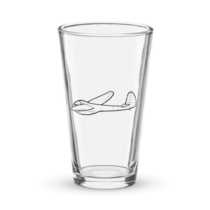 Mysterious PRG-1 Glider  Shaker Pint Glass