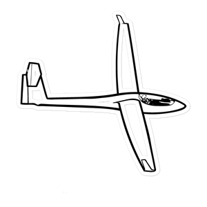 Schempp-Hirth High-Performance Gliders Sticker