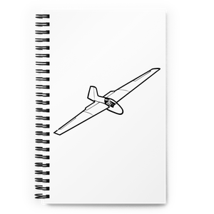 Mysterious DEAF HAWK Glider Notebook
