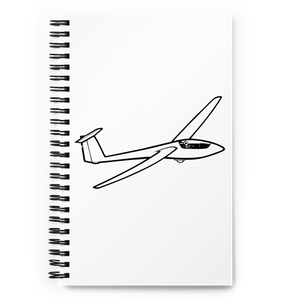 Schleicher ASW-20B Glider Notebook