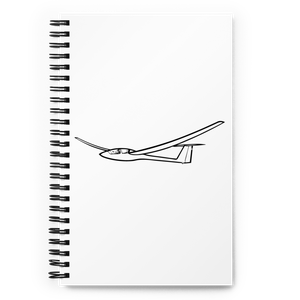 Alexander Schleicher ASH-25 Glider Notebook