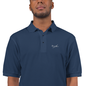 Glasflügel Libelle 201 Glider Port Authority Embroidered Polo Shirt