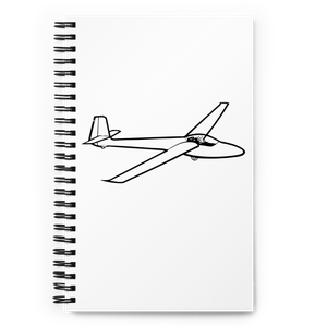 Glasflügel Libelle 201 Glider Notebook