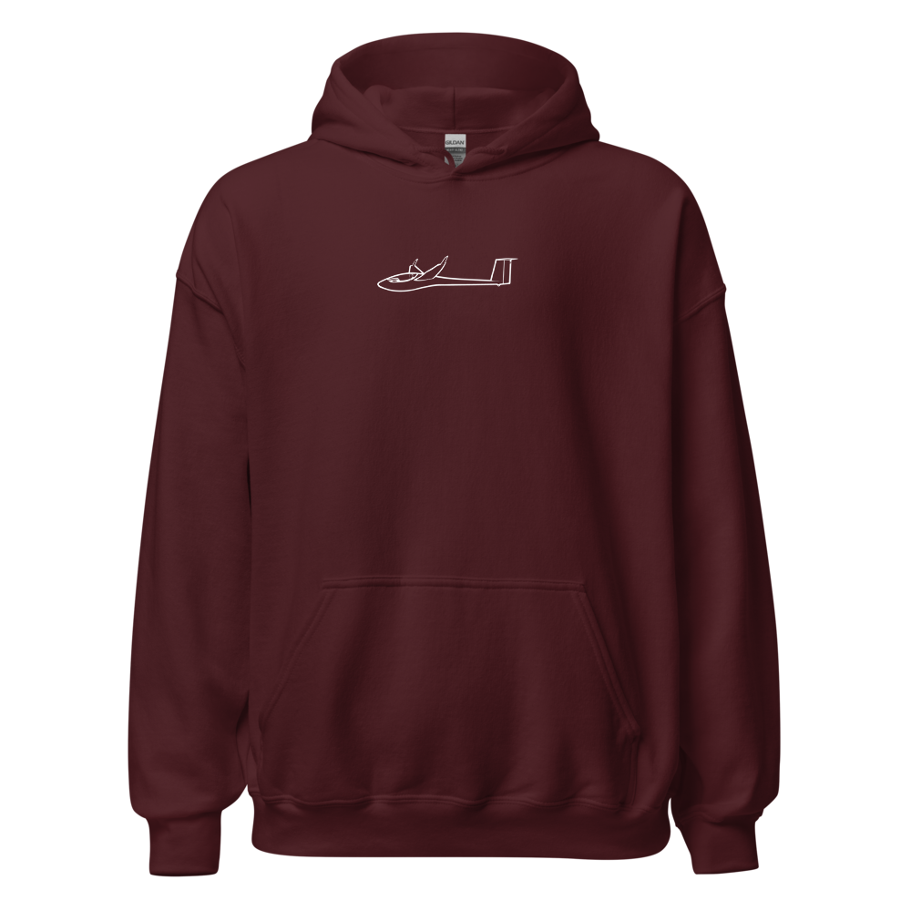Alexander Schleicher ASW-27 Glider 2 Hoodie Sweatshirt 