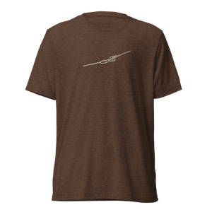 Schempp-Hirth Discus Glider Tri-blend T-Shirt