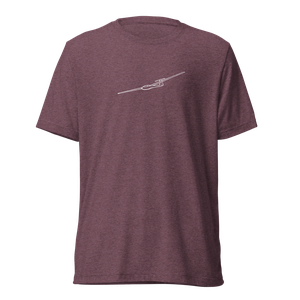 Schempp-Hirth Discus Glider Tri-blend T-Shirt