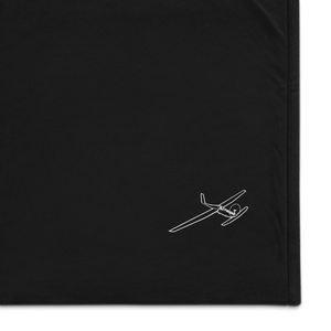 Schweizer Solitaire Glider Port Authority Embroidered Premium Sherpa Blanket