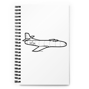 Douglas Skystreak Supersonic Pioneer Notebook