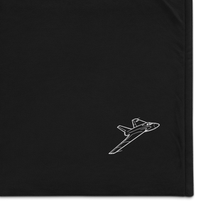 de Havilland D.H.108 Swallow - Jet Pioneer Port Authority Embroidered Premium Sherpa Blanket