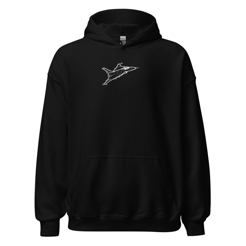 F-16XL Experimental Fighter Hoodie Sweatshirt 