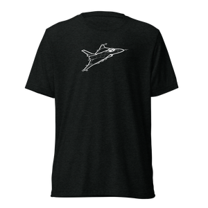 F-16XL Experimental Fighter Tri-blend T-Shirt