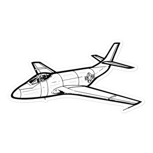 XF-88 Voodoo Prototype Sticker