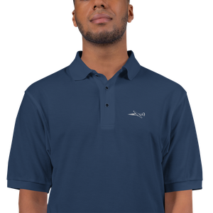 NASA AD-1 Swingwing Pioneer Port Authority Embroidered Polo Shirt