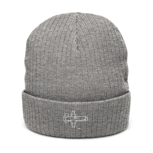 Northrop Tacit Blue Stealth Pioneer Atlantis Recycled Cuffed Beanie