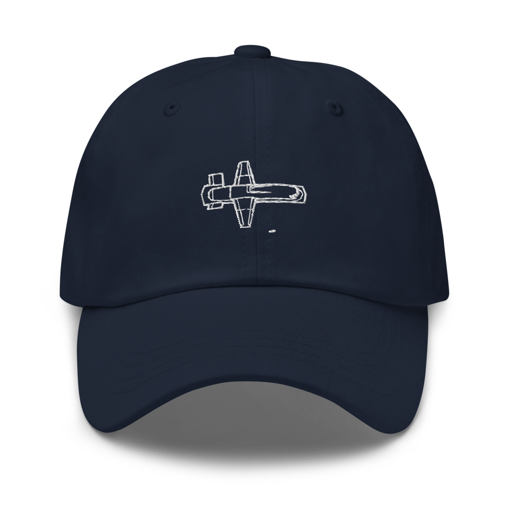 Northrop Tacit Blue Stealth Pioneer Hat 