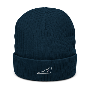 Boeing X-45C Stealth UCAV Atlantis Recycled Cuffed Beanie