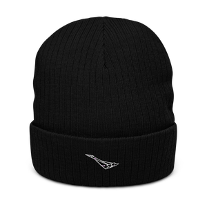 XB-70 Valkyrie Supersonic Bomber 2 Atlantis Recycled Cuffed Beanie