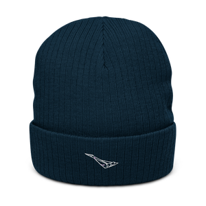 XB-70 Valkyrie Supersonic Bomber 2 Atlantis Recycled Cuffed Beanie