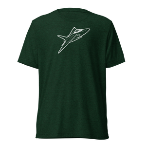 Northrop N-102 Fang Prototype Tri-blend T-Shirt