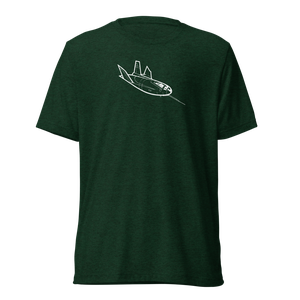 Northrop HL-10 Lifting Body Tri-blend T-Shirt