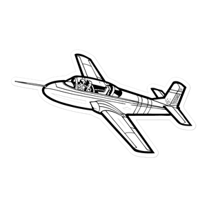 Beechcraft Jet Mentor Prototype Sticker