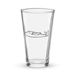 Experimental SOMERS-KENDALL SK-1  Shaker Pint Glass