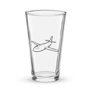 Bell X-1 Supersonic Pioneer 2  Shaker Pint Glass