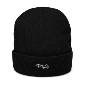 F-35 Lightning II - The Stealth Warrior Atlantis Recycled Cuffed Beanie