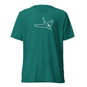 Northrop X-4 Experimental Jet Tri-blend T-Shirt