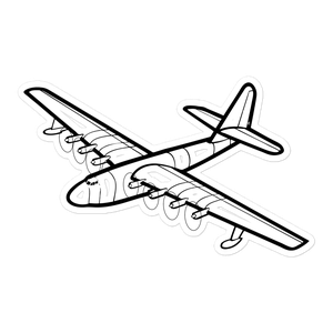 Hughes H-4 Hercules 'Spruce Goose' Sticker