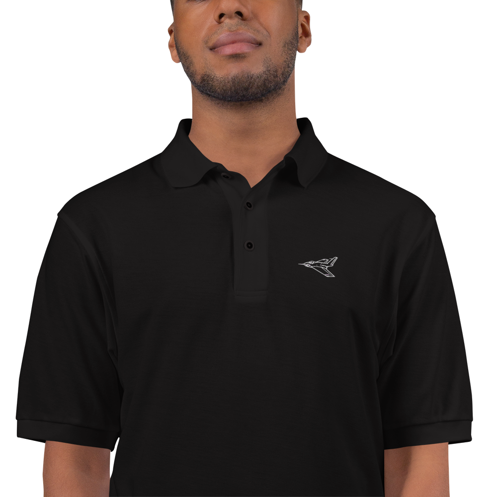 Northrop X-4 Bantam: Jet Age Pioneer 2 Port Authority Embroidered Polo Shirt 