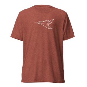 Northrop X-4 Bantam: Jet Age Pioneer 2 Tri-blend T-Shirt