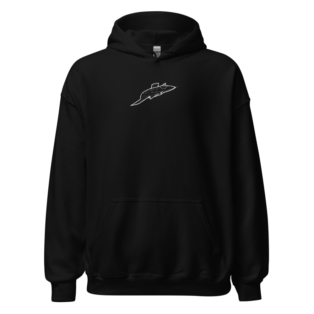 McDonnell Douglas X-36 Prototype Hoodie Sweatshirt 
