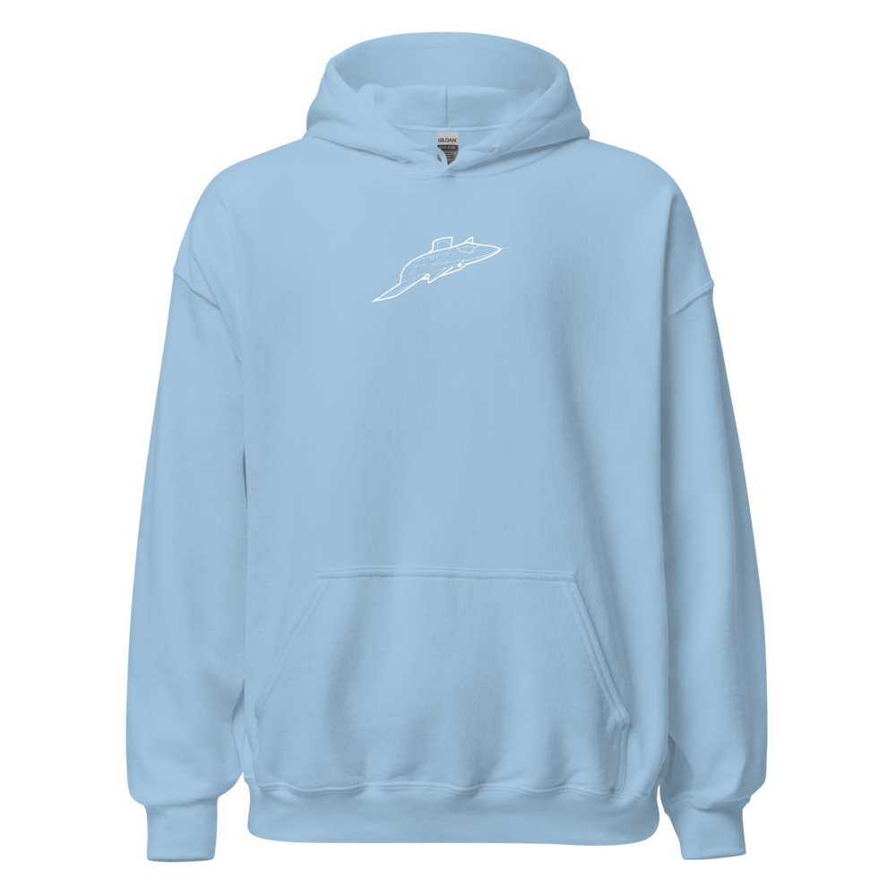 McDonnell Douglas X-36 Prototype Hoodie Sweatshirt 