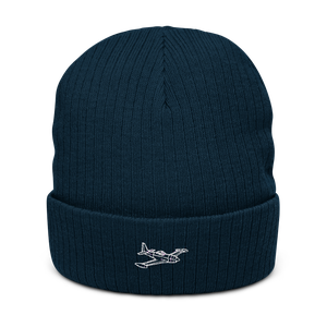 Piper PA-48 Enforcer Prototype Atlantis Recycled Cuffed Beanie