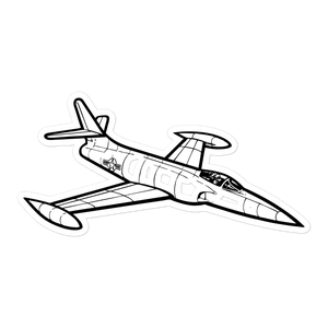 Lockheed XF-90 Prototype Fighter Sticker
