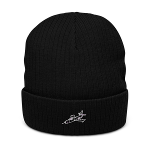 Republic XF-91 Thunderceptor Atlantis Recycled Cuffed Beanie