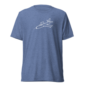 Republic XF-91 Thunderceptor Tri-blend T-Shirt