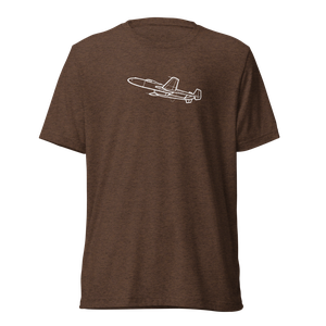 Vultee XP-54 'Swoose Goose' Tri-blend T-Shirt