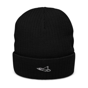 Convair XF-92 Delta Pioneer Atlantis Recycled Cuffed Beanie