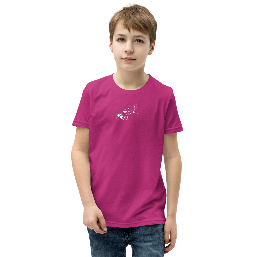 Leonardo AW139 Helicopter Youth T-Shirt 