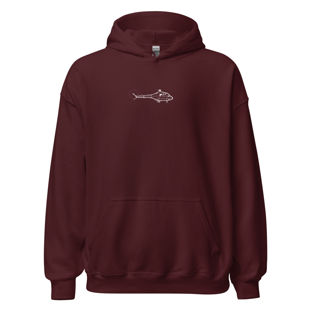 Schweizer Hummingbird 260L Helicopter Hoodie Sweatshirt 