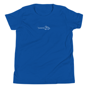 Schweizer Hummingbird 260L Helicopter Youth T-Shirt