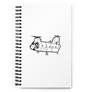 Boeing CH-47 Chinook Helicopter 2 Notebook