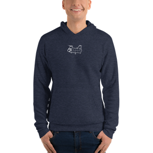 Boeing CH-47 Chinook Helicopter 2 Bella + Canvas Hoodie